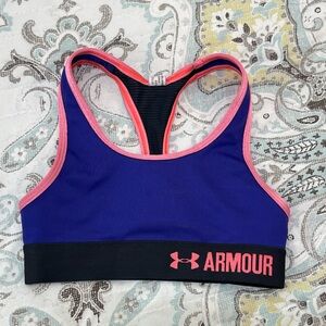 Under Armour Kids' Purple Sports Bra